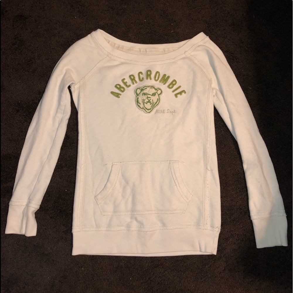 Abercrombie scoop neck sweatshirt